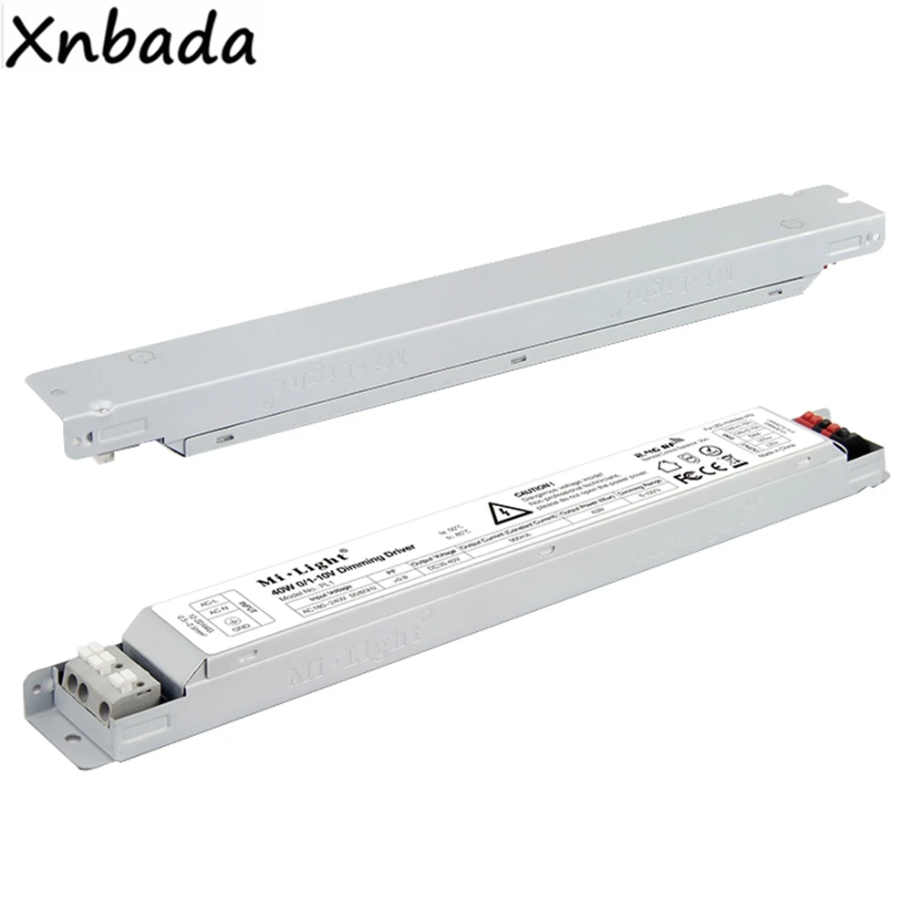 

Milight PL1 40W 0/1~10V Led Dimming Driver 900MA Power Supplly;FUT087 2.4G Wireless Led Touch Dimming Remote Controller
