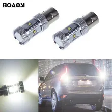 Boaosi 2x1156 P21W 30Вт чип Мощность Автомобильный светодиодный задний Реверсивные задние лампы для volvo xc90 xc60 v70 s80 s40 v60 c30 v50