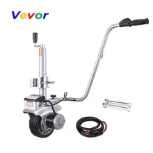 VEVOR Motorized Trailer Jack Jockey Wheel Mover Electric Caravan Boat Dolly Auto Brake aluminium motorised jockey wheel trailer mover 12 v 350 w suitable for trailers boats caravans campers