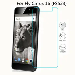 Смартфон закаленное Стекло для Fly Cirrus 16 (FS523) с уровнем твердости 9 H Взрывозащитная пленка Экран Защитная крышка для мобильного телефона