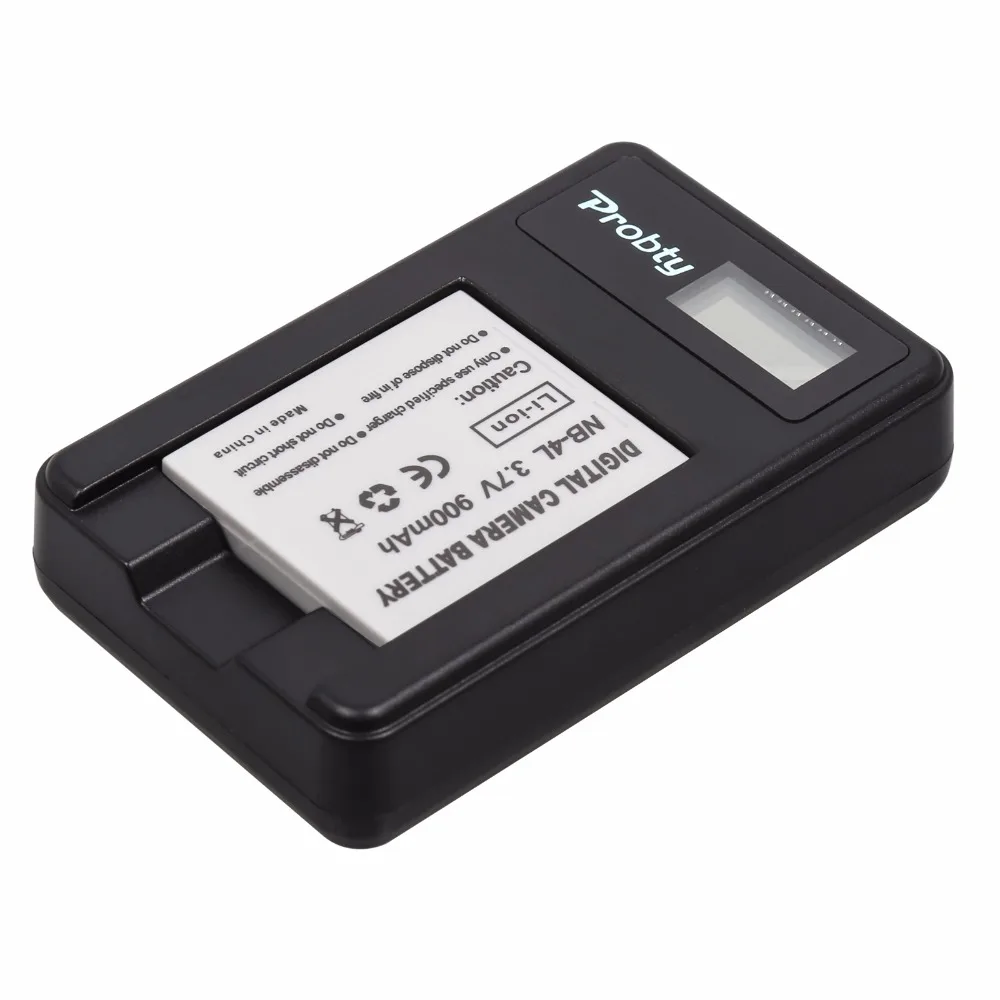 Зарядное устройство Probty NB 4L 4 шт для зарядки аккумуляторов л и USB с ЖК дисплеем