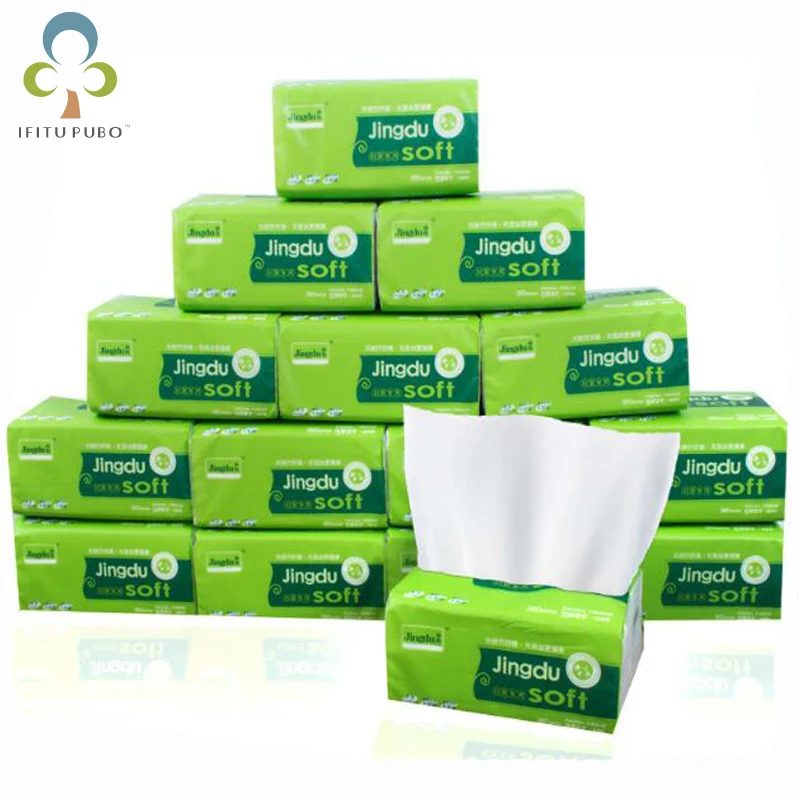 100sheets/pack Tissue Papers Makeup Cleansing Oil Absorbing Face Paper