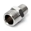 1pc Silver Airbrush Hose Adaptor Fitting Connector 1/4