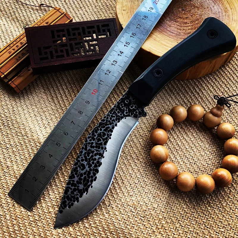 Tactical KNIFE Fixed Blade Machete Hunting Knife Army Outdoor Camping Survival Rescue Knife Handmade Warfare EDC Tools Tactical KNIFE Fixed Blade Machete Hunting Knife Army Outdoor Camping Survival Rescue Knife Handmade Warfare EDC Tools