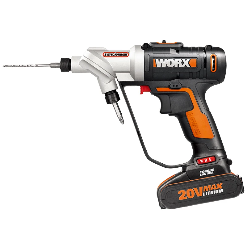 

20 volt double head lithium drill WX176/176.9 rechargeable hand drill electric screwdriver fast switch