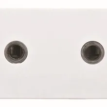 Аксессуары для домашнего кинотеатра, 2x3,5 мм гнездо модуля настенная облицовочная пластина, 3,5 мм стерео аудио Настенная пластина, аудио Настенная розетка