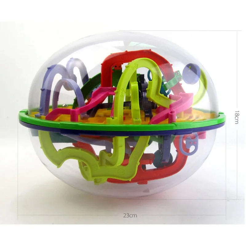 Juego de mesa 3D para niños, laberinto de bolas de Perplexus, laberinto
