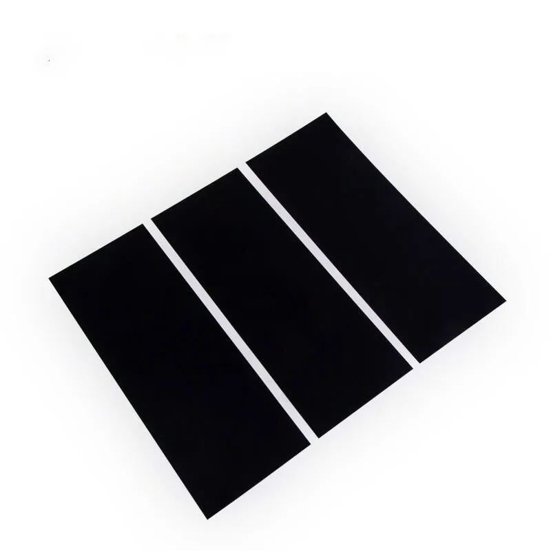 Black Scrub Test Plastic Panel 432*165*0.25 Mm Special For Wet Abrasion