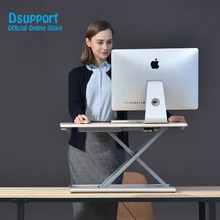 New Height Adjustable Sit Stand Up Desk Aluminum Lapdesk for Monitor and Laptop Sit to Stand in Seconds ID-30 New Height Adjustable Sit Stand Up Desk Aluminum Lapdesk for Monitor and Laptop Sit to Stand in Seconds ID-30