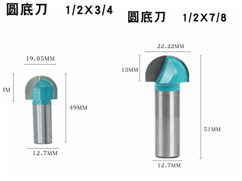 19-22 мм Вырезка машины core Box bit бухта коробка бит Деревообработка Резаки для SIM-карт долбежные дерево Резаки для SIM-карт Вырезка Ножи engrving