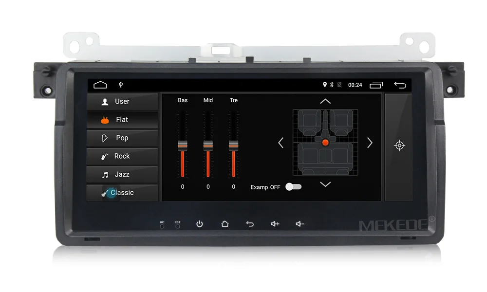 Clearance 4G LTE 8.8 inch 1280*480 Android 7.1 2+16G Car Radio for BMW E46 M3 318i 320i 325i 1998-2006 dvd gps multimedia Stereo player 20