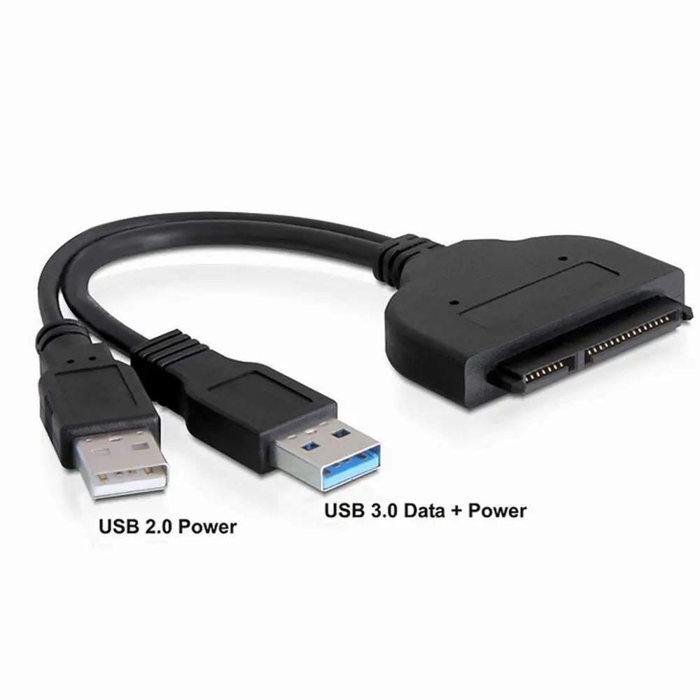 laptop Hard Driver Connection Cables USB 3.0 to SATA 7 15 22Pin Adapter