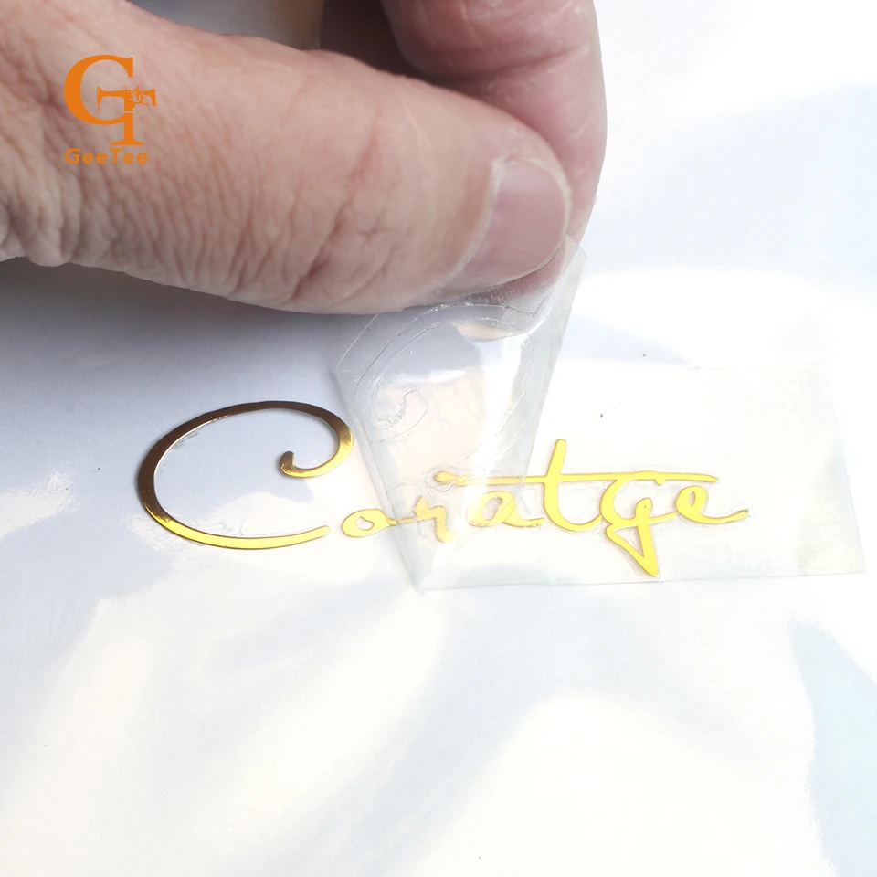 custom foil labels stickers