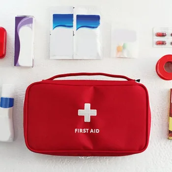 

Portable Household Medicine Bag Multi-Layer Empty First Aid Pouch Bag Outdoor Car Bag Travel Rescue Bag For Emergency Case