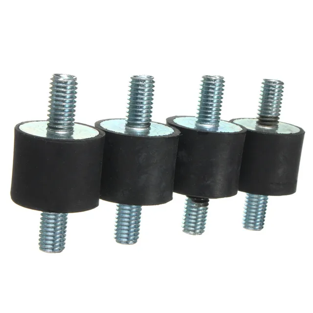 New 4PCS M10 40x30 Anti Vibration Rubber Mounts Isolators Bobbins