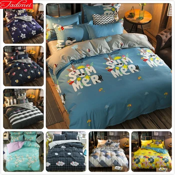 

Cute Dog Pattern Duvet Cover 3/4 pcs Bedding Set Adult kids Child Bed Linen Single Full Double Queen Super King Size Bedspreads