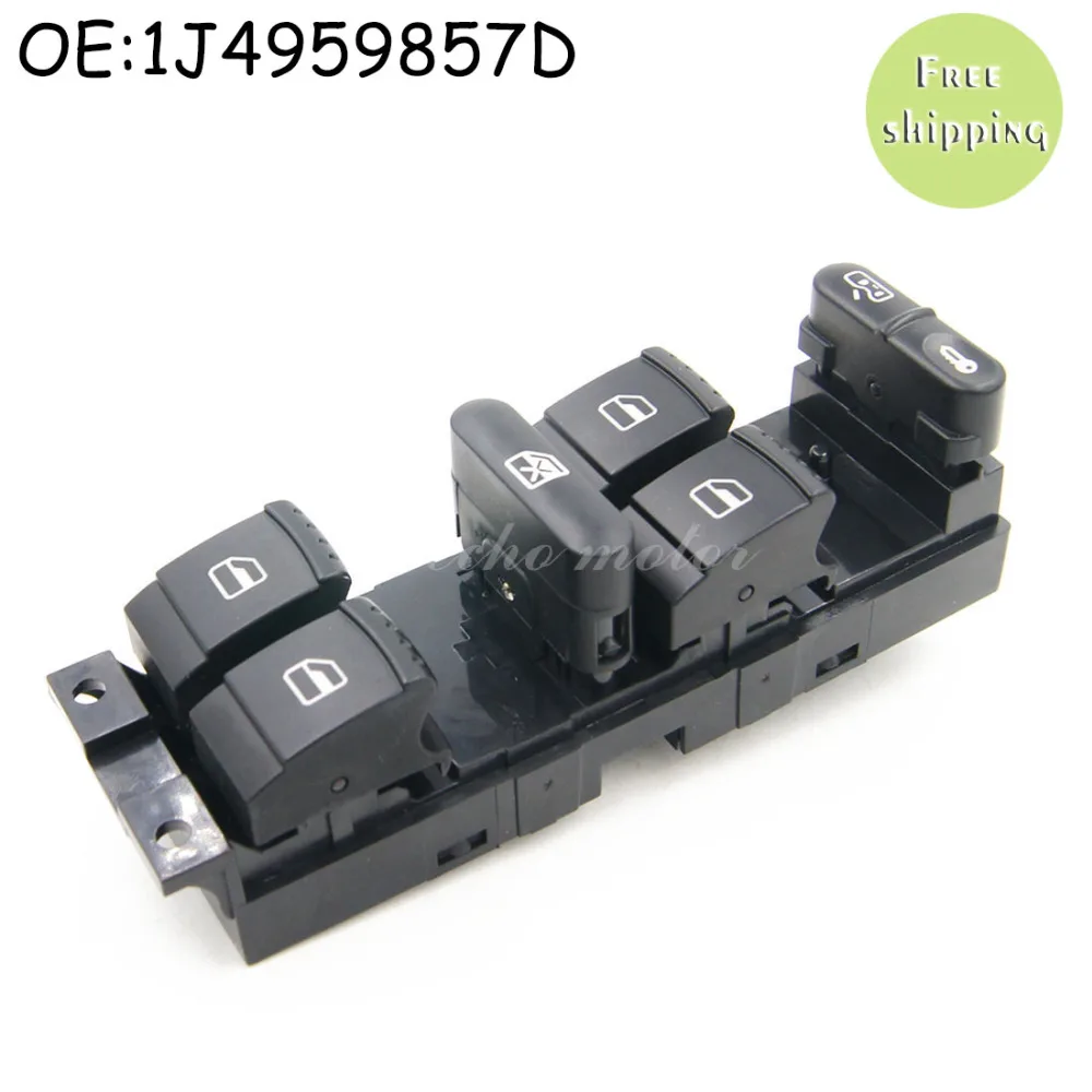 NEW AS-006 1J4959857D 1J4 959 857 D ELECTRIC MASTER WINDOW SWITCH MASTER FOR VW GOLF JETTA MK5 6 TIGUAN PASSAT NEW AS-006 1J4959857D 1J4 959 857 D ELECTRIC MASTER WINDOW SWITCH MASTER FOR VW GOLF JETTA MK5 6 TIGUAN PASSAT