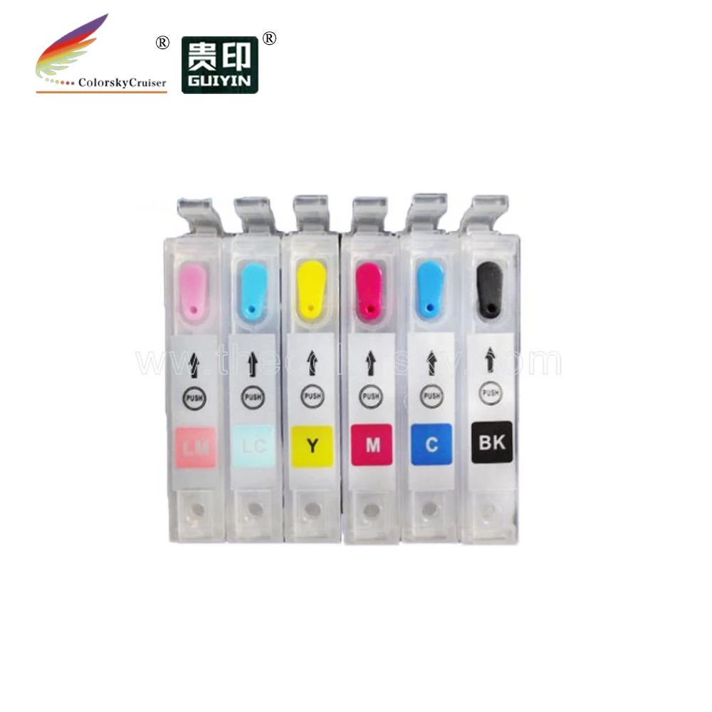(RCE981 996) многоразовый чернильный картридж для Epson T0981 T0992 T0996 99 98 Artisan 700 710 725 730 810 835