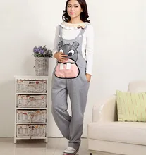 Gravidas Jumpsuit font b Maternity b font Pants Long Pregnancy font b Clothes b font For