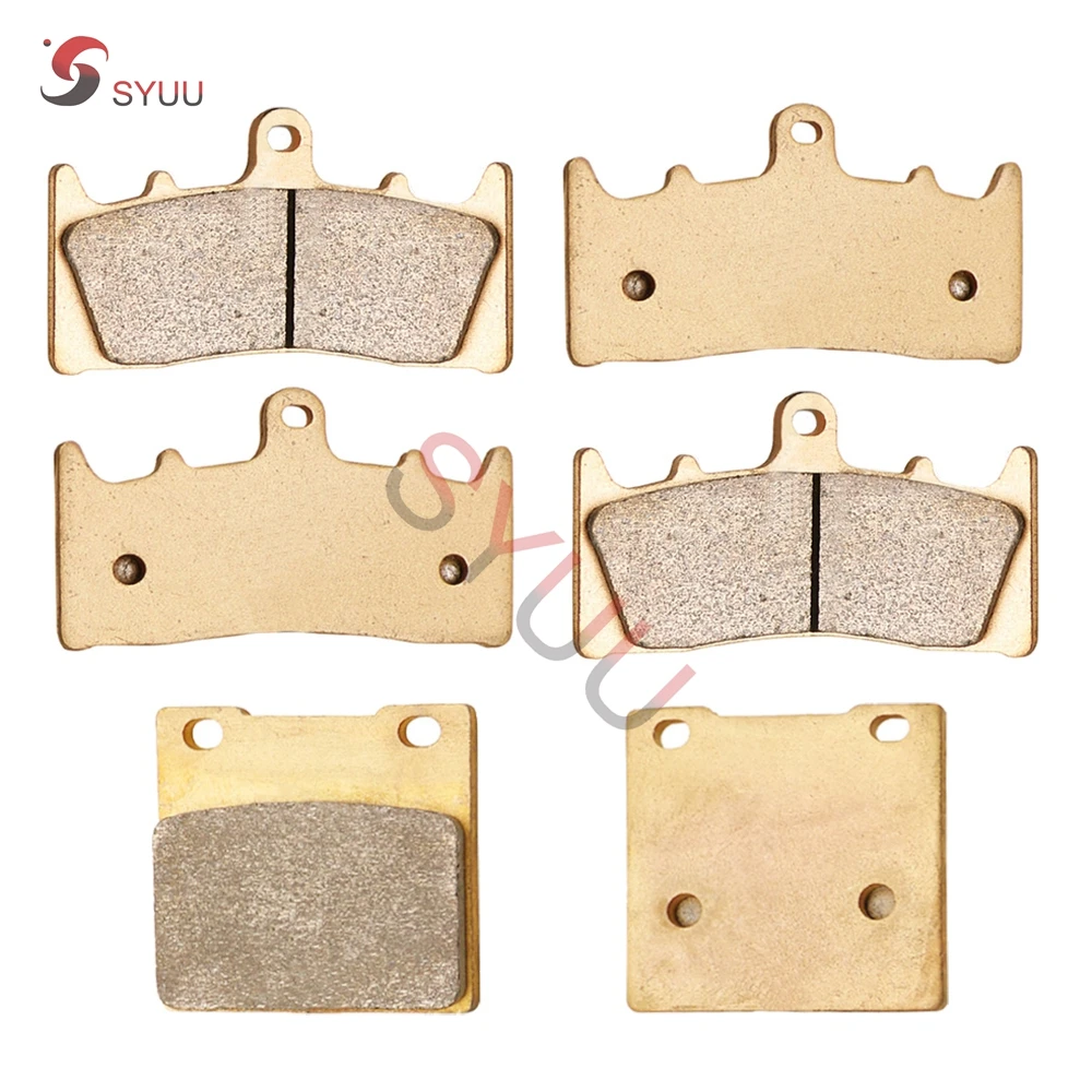 Motorcycle Sintered Metal Front Rear Brake Pad Brakes for SUZUKI GSF1200 GSF 1200 S Bandit 2001