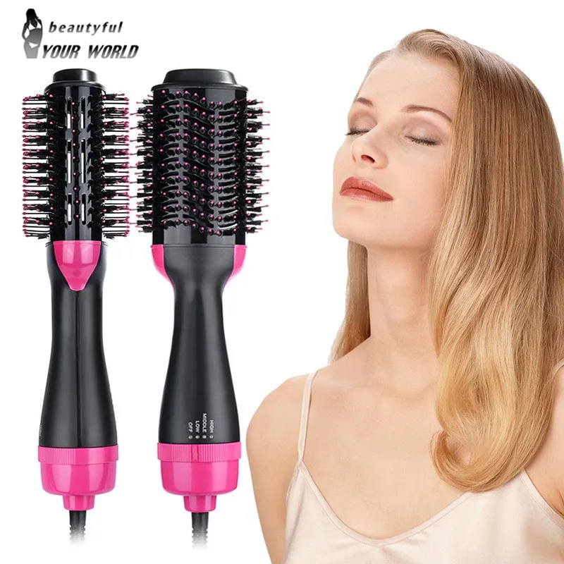 Professional Hair Curls Comb Multi Function Electric Hair Blow Dryer