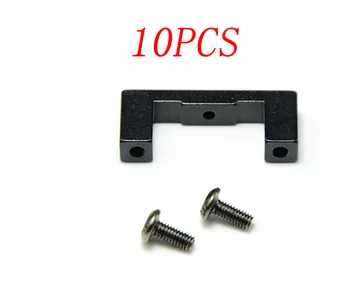 

10PCS XT60 XT90 Plug Aluminum Alloy Fixed Bracket CNC Mounting Seat Holder Spare Parts for RC Racing Car/Boat/Aircraft