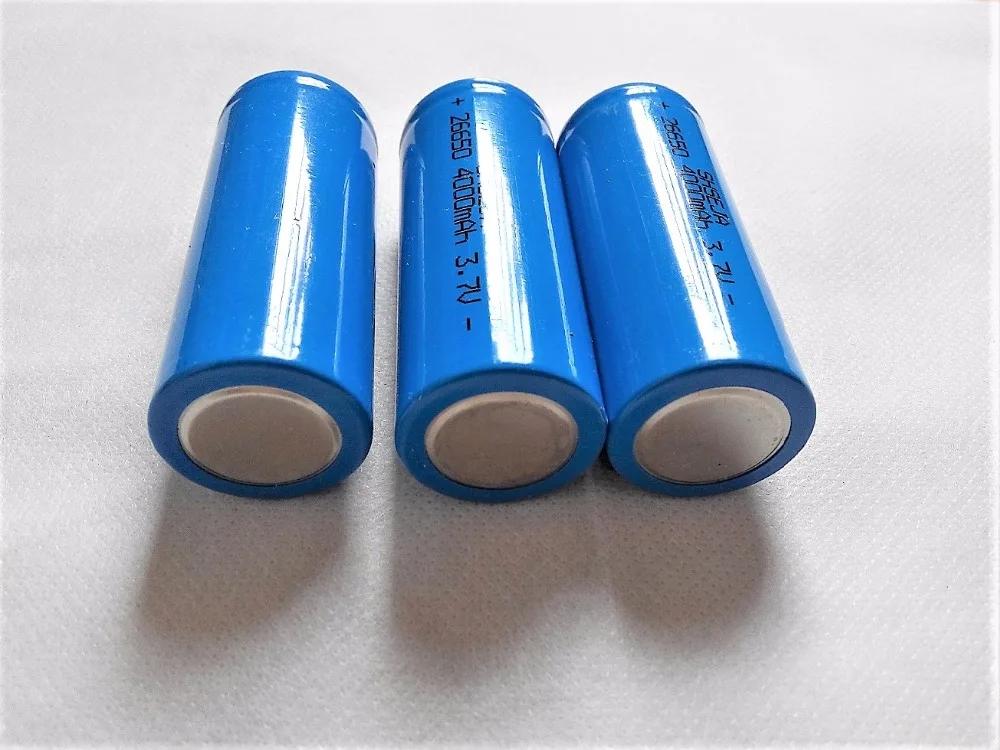 2 шт. литий ионные аккумуляторные батареи 26650 3 7 в 4000 мАч 5 А|26650 rechargeable battery|rechargeable