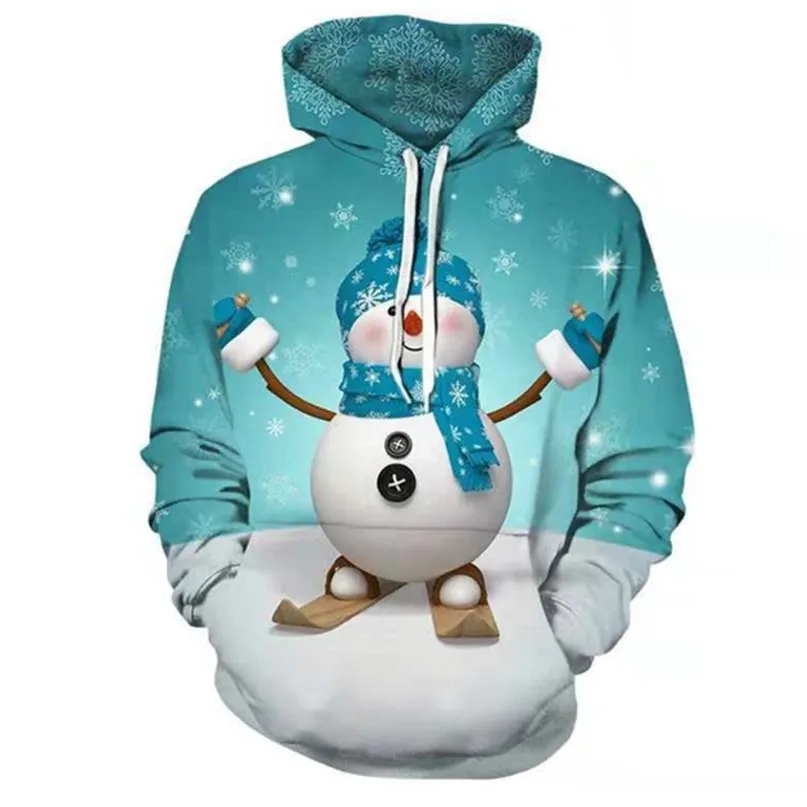 

Running Jackets Mens Hoodie Winter Coat 3D Printed Christmas Pullover Long Sleeve Hooded Sweatshirt Tops Blouse #2N27