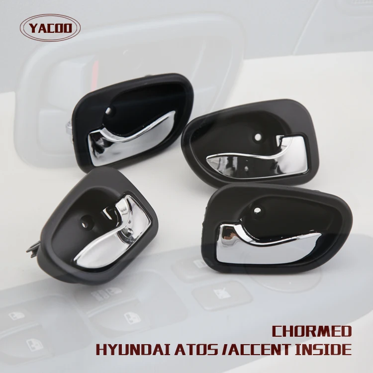 4 шт., автомобильный набор, ручка межкомнатной двери для hyundai ATOS 01/ATOS PRIME 01-/VISTO 01