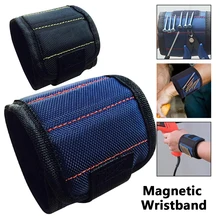 370 мм нейлоновый крепкий магнитный держатель для сверла на запястье, браслет, удерживающая сумка для ручных инструментов, браслет, ремень, Автомобильный ремонтный комплект