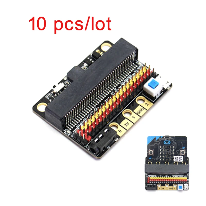 10 шт./лот для micro:bit microbit GPIO Плата расширения образовательная щит детей