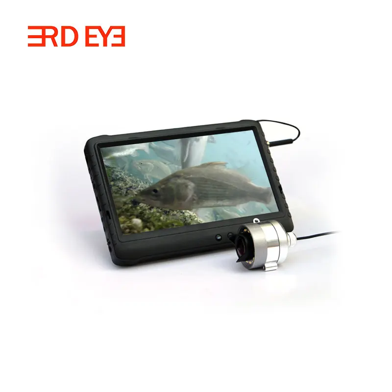 Портативная 2.0MP камера ночного видения для подводной рыбалки с 12 шт. светодиодный/ИК-лампой 7 ''TFT дисплей монитор