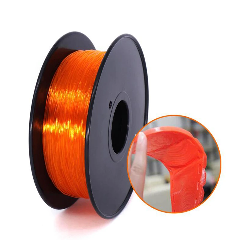CreatBot 3D Printer Filament 1.75mm 3.0mmTPU Flexible Filament 0.8KG