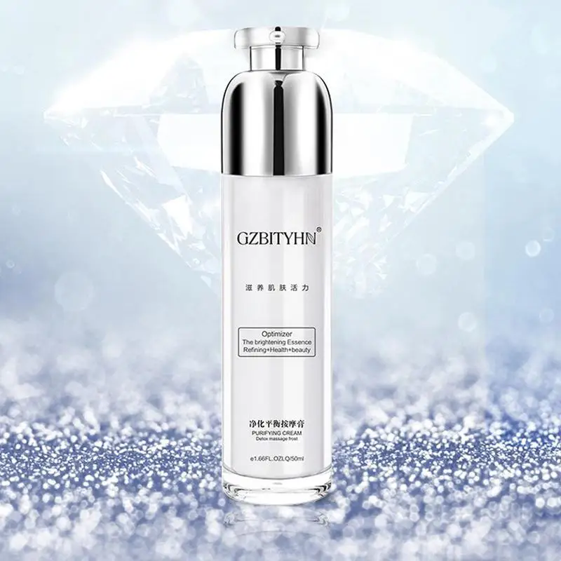 Massage Cream Clean Detoxification Exfoliating Beauty Purifying Bamboo Charcoal |