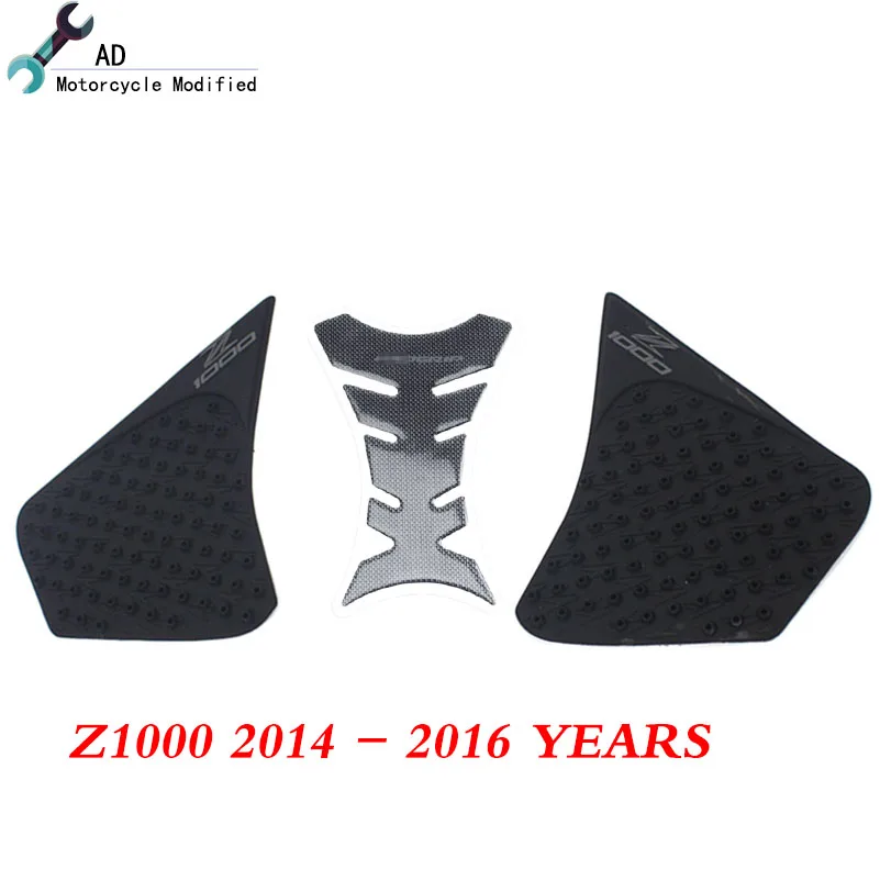 For Kawasaki Z1000 Stickers Tank Pad Side Protection Decals Sticker Accessories Motorcycle Fuel 3D Rubber Grip Moto Part | Автомобили и