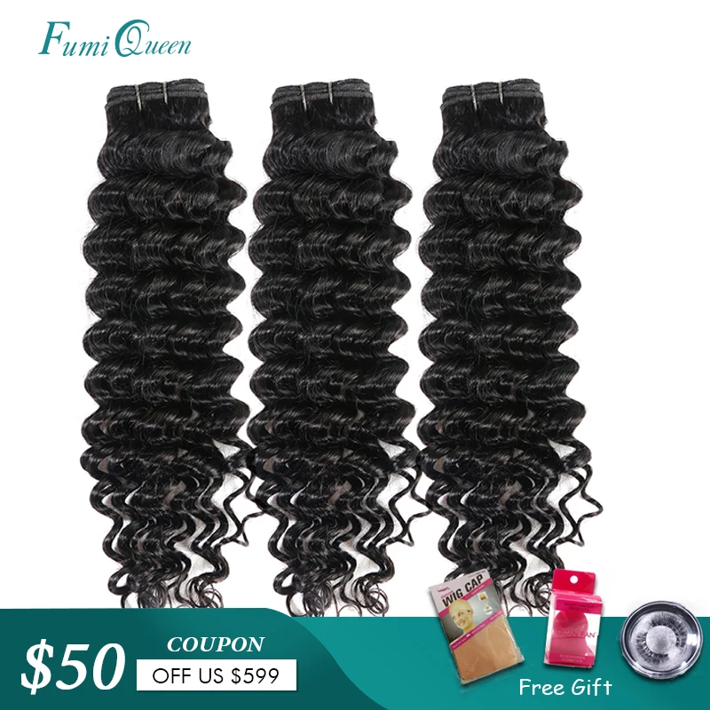 Best Seller Ali Fumi Queen Hair Deep Wave Peruvian Weave Bundles