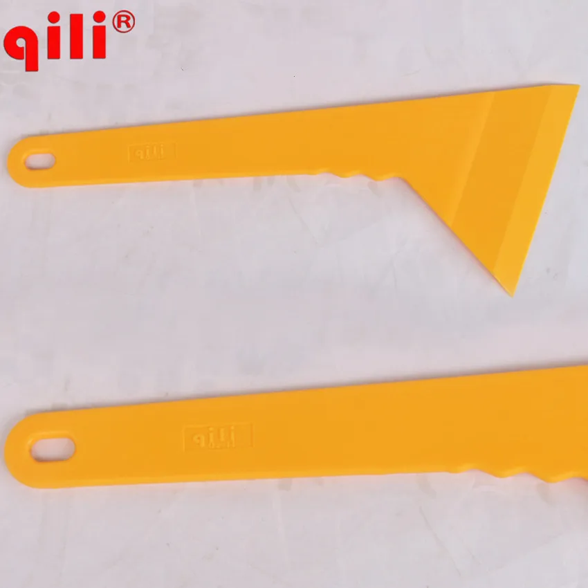 Wholesale!! Scraper Qili QG-44 Extra Long Handle Oblique mouth Scraper Car vinyl Film wrapping Snow Removal window Glass shovels 3