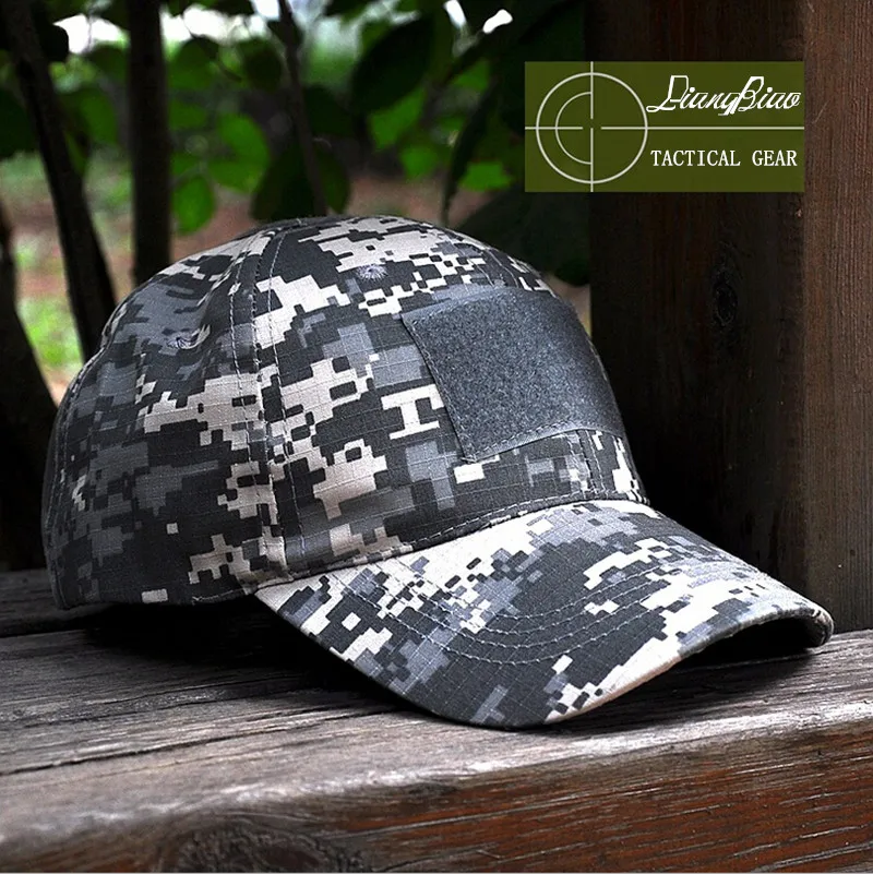 

Tactical Airsoft Sniper Camouflage cap Baseball hat army hats Woodland camo Unisex tactical hat adjustable cap