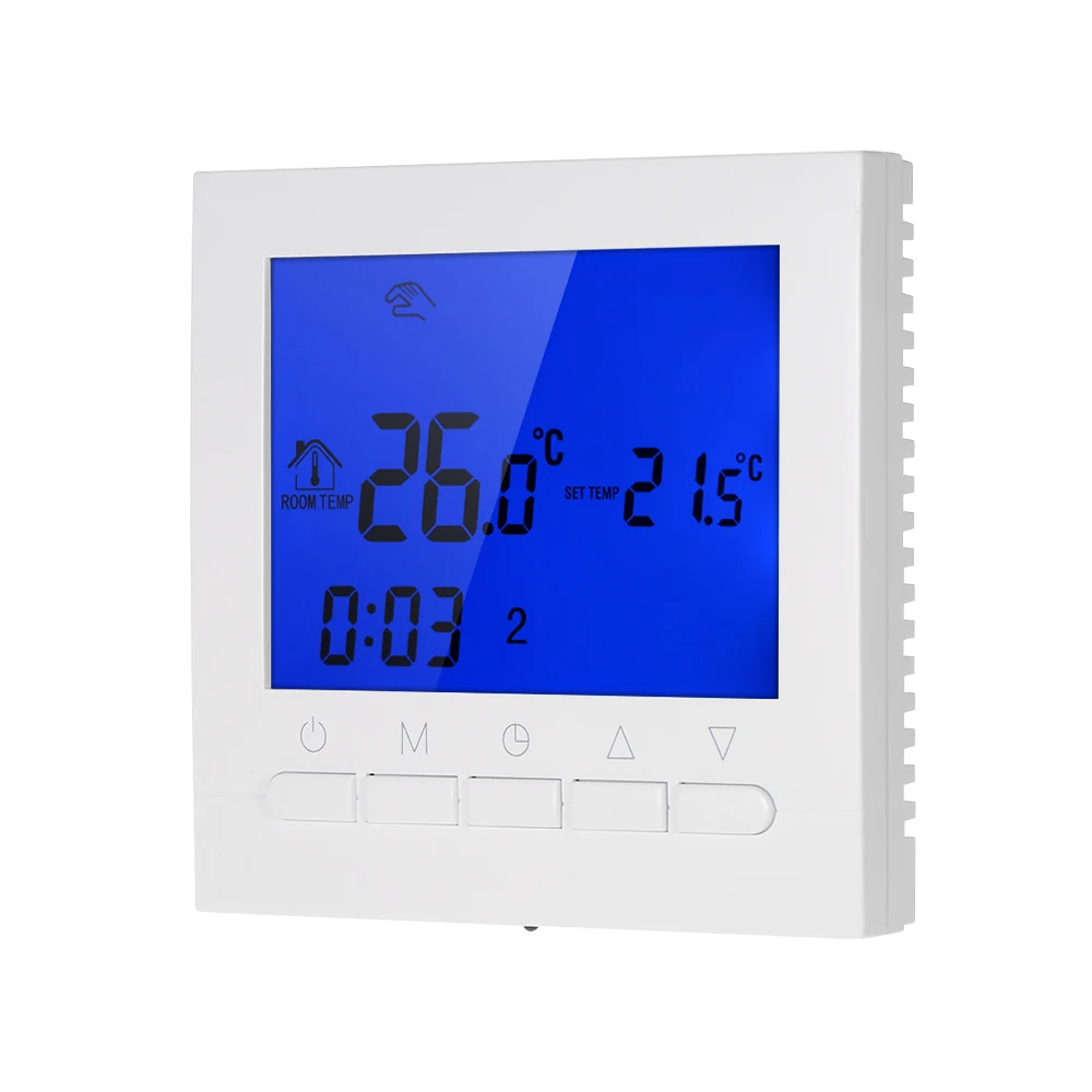 

Programmable Thermostat Wifi Water Heating Smart WIFI Temperature Controller 3A 200~230V with Backlight LCD Display