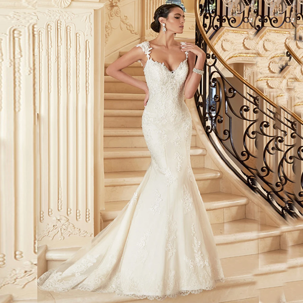 Unique Mermaid Style Wedding Dresses 10