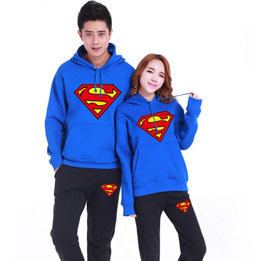 Nueva 2015 otoño invierno amantes / parejas sudaderas con