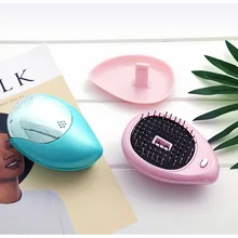 Портативная электрическая ионная расческа на вынос компактная Расческа массажная маленькая новая мини-Расческа для прямых волос