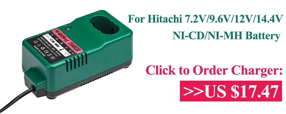 Для Hitachi EB1214S батарея Замена 12 В 1.5Ah аккумуляторная батарея для C5D, DS12DVF3, EB1212S, R 9D, DS12DVF 322629 инструменты