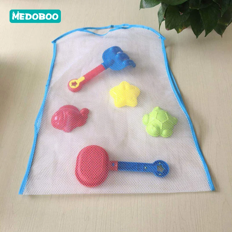 discounted  Medoboo Mom Baby Beach Bag Infant Baby Bathroom Beach Toys Bags Summer Mesh Children's Toys Storage