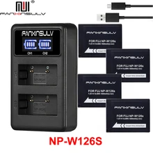 4 NP-W126 NP W126S Battery Charger For fujifilm fuji X-E2 X100F XT20 XT30 XT3 XT2 XE1 XE2S XE3 XM1 XA1 XA2 XA3 XA5 XA20 TRACKING цена 4 NP-W126 NP W126S Battery Charger For fujifilm fuji X-E2 X100F XT20 XT30 XT3 XT2 XE1 XE2S XE3 XM1 XA1 XA2 XA3 XA5 XA20 TRACKING цены онлайн