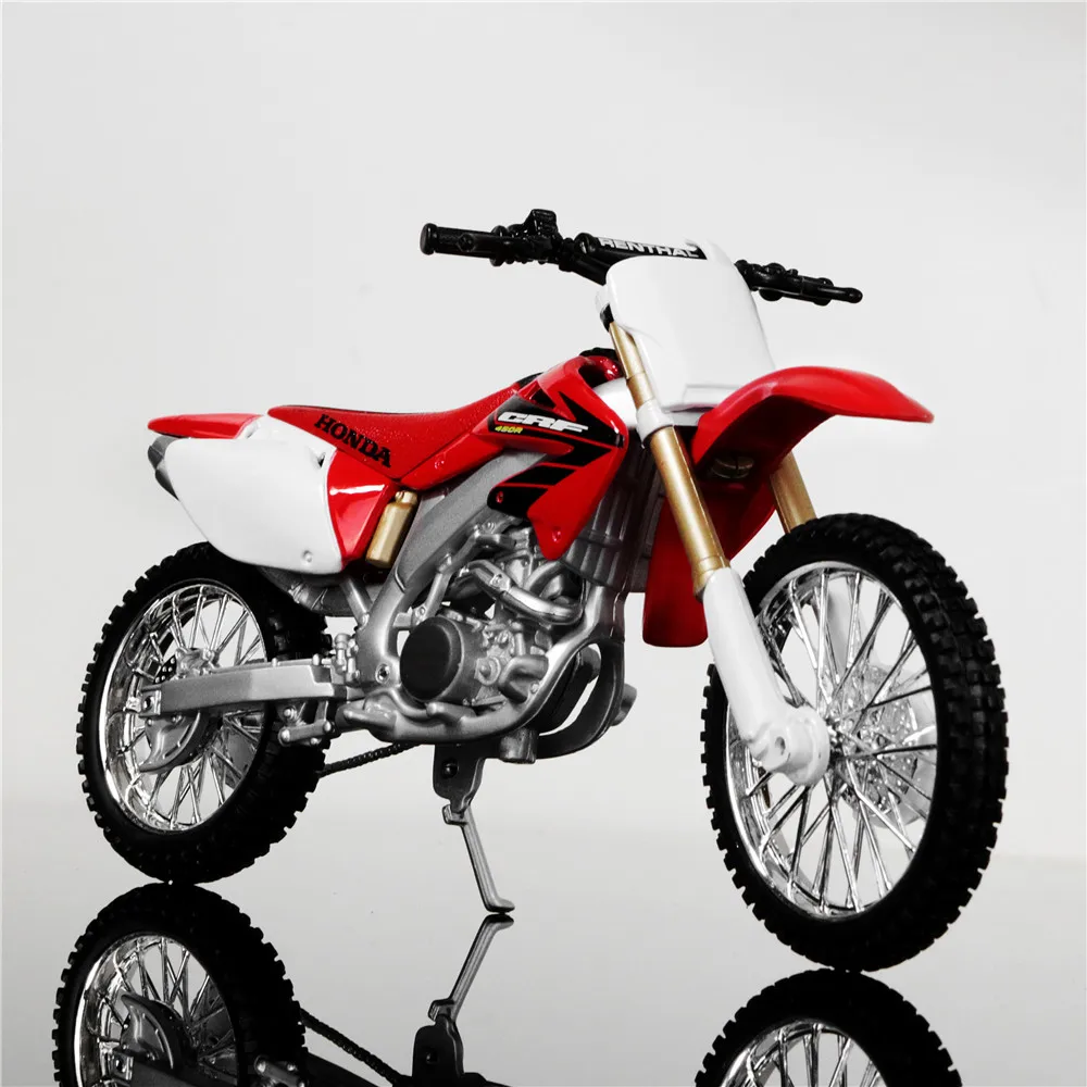 

MAISTO 1:12 Brand Kids Mini Motorcycle HONDA CRF450R Diecast Model Motor Bike Miniature Metal Models Race Toys Collectibles