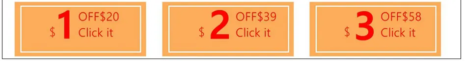 coupons
