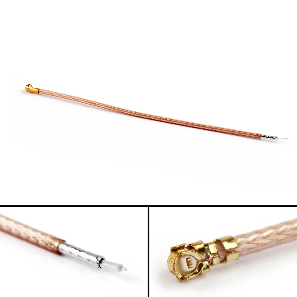 Areyourshop соединительный кабель RG178 Pigtail IPX U.FL гнездовой разъем с одной головкой 10 см