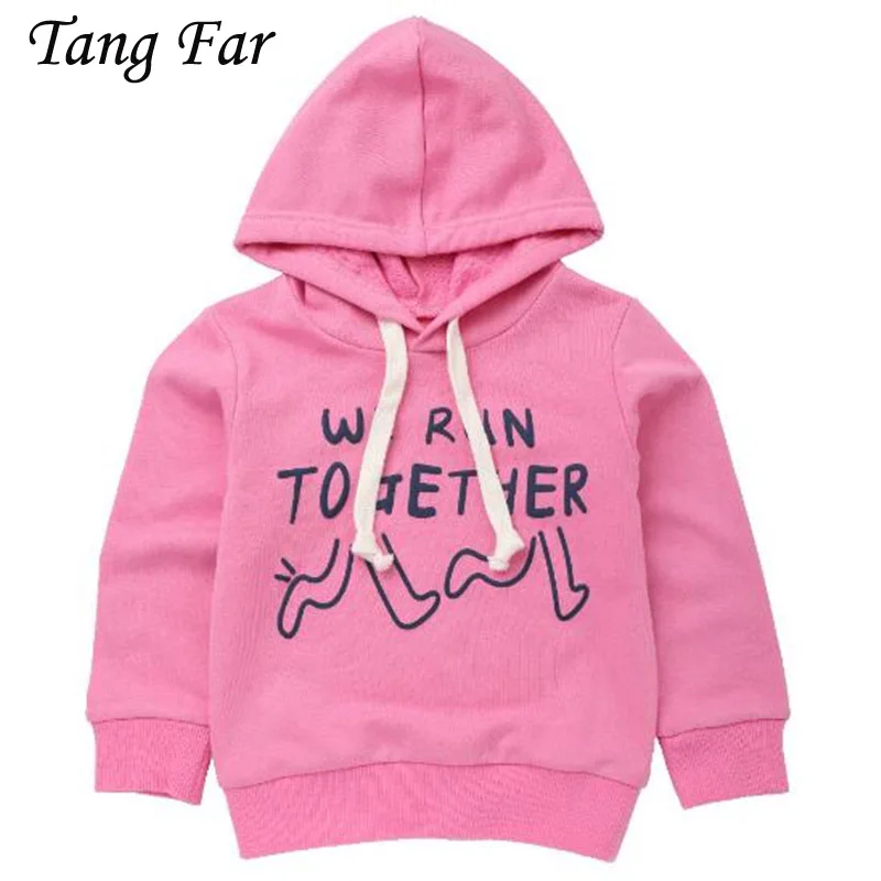 Children's Full Sleeve Cotton Sweatshirt Hoodies Alphabet Printed Shirt