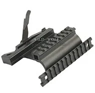 Тактический AK 47/74 RIS Quad Rail mount Tactical Quad Handguard Rail с 12 чехлами для охоты, стрельбы, военных игр, Paitall Airsoft